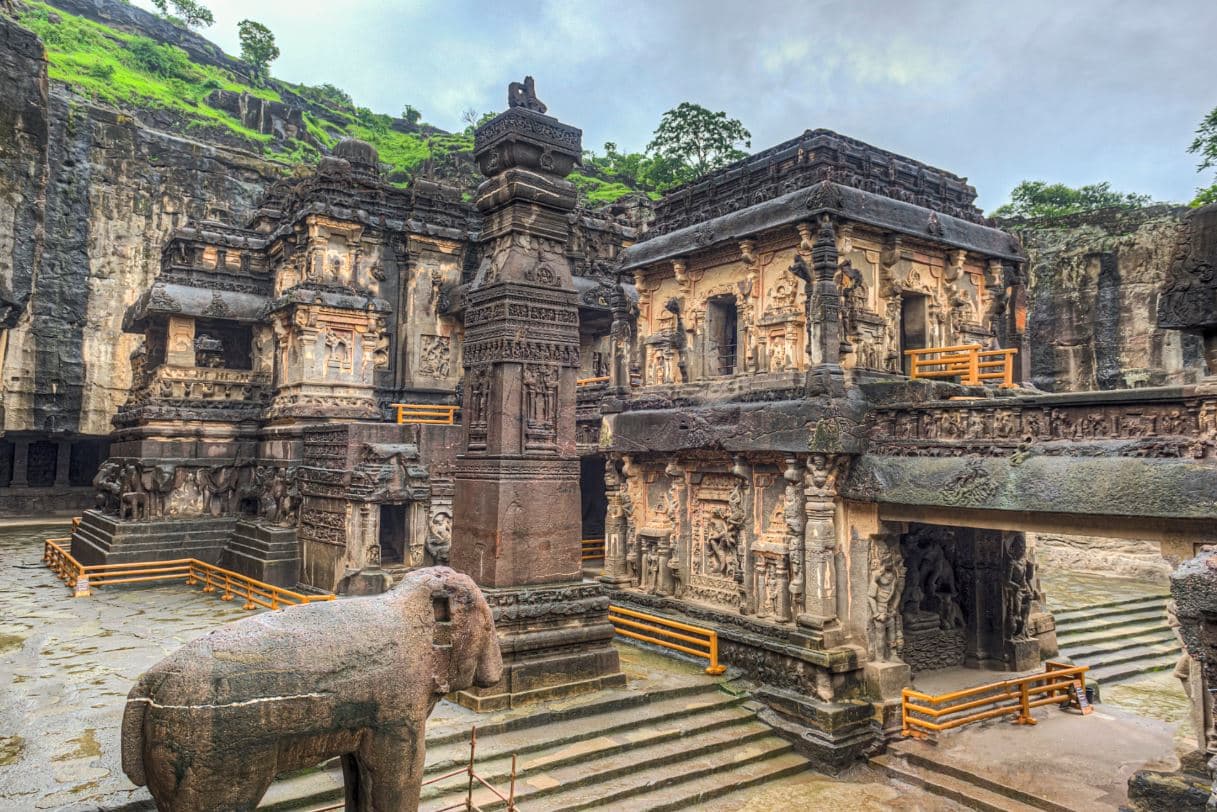 Inside-Ellora-Kailasa-Temple